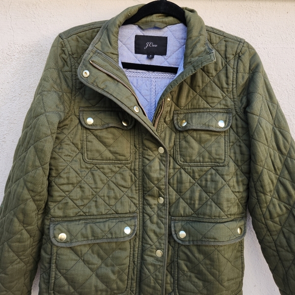 J. Crew Quilted Downtown Field Jacket - Picture 4 of 10